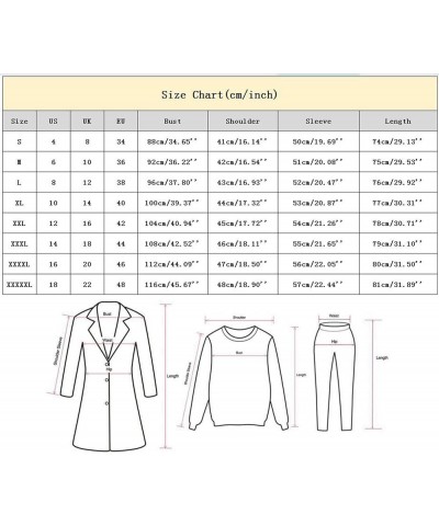 Women Winter Faux Fur Coat Buttoned Open Front Cardigan Jacket Plus Size Outerwear Oversized Mid Length Overcoat S-5XL A2-win...