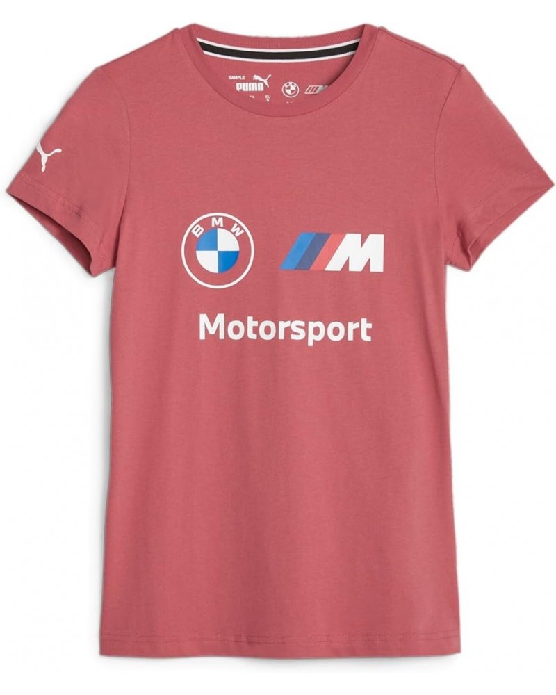 Women's Standard BMW M Motorsport Essentials Tee Astro Red $12.22 Activewear