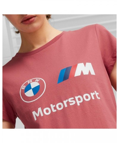 Women's Standard BMW M Motorsport Essentials Tee Astro Red $12.22 Activewear