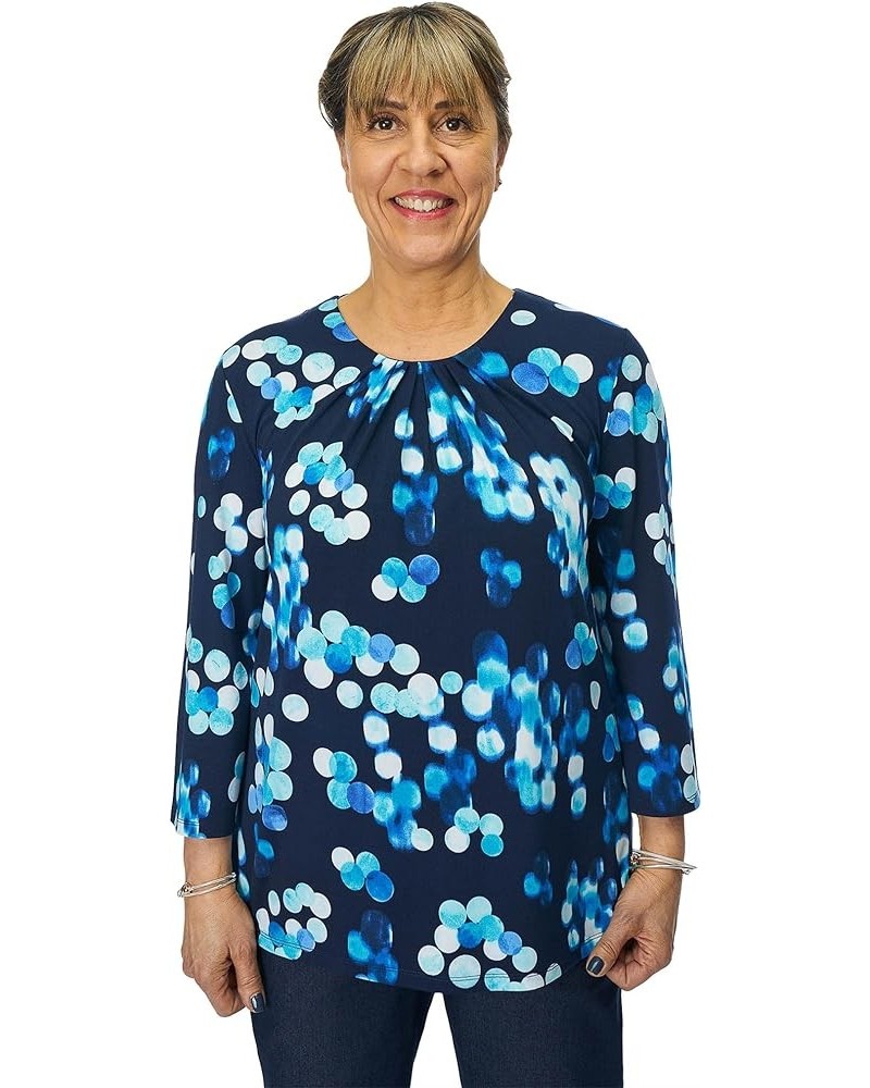 Adaptive Top Open Back Clothing Senior Disabled Women - Mila Blue $20.70 Others