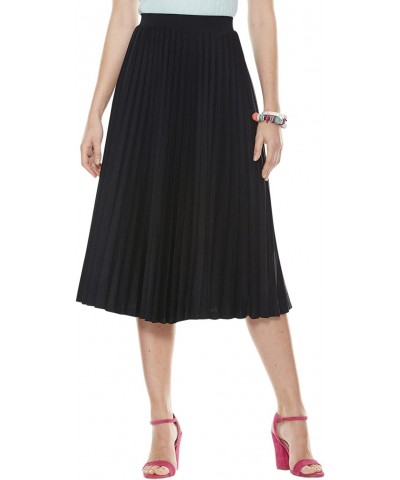 | Ladies | Sunray Permanent Pleat Jersey Skirt | Black $24.66 Skirts