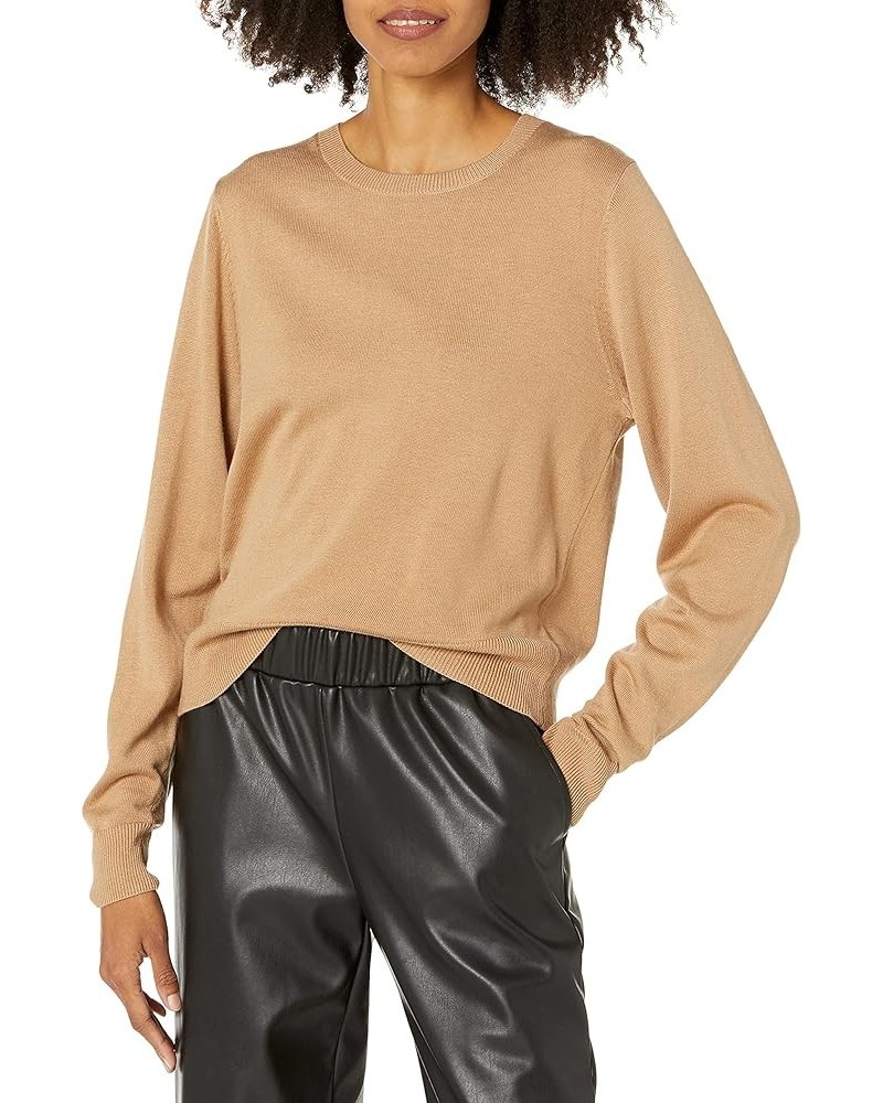 Women's Irina Cozy Crewneck Sweater Praline $15.25 Sweaters