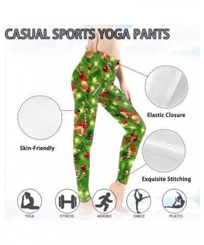 Stylish Women Leggings High Waist Pants for Workout Yoga Jogging Sports Soft Stretch, XS-3XL Size Christmas Trees Design $13....