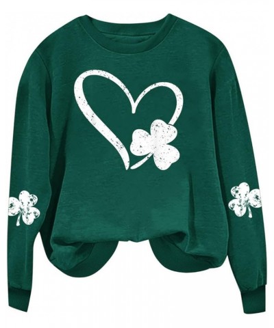 Sweatshirt for Women Trendy Aesthetic Shenanigans Coordinator Sweatshirt Dressy Casual Blouses Crew Neck Sweaters E-green $7....