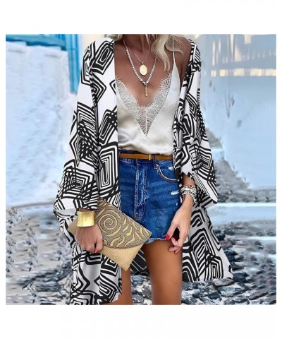 Women’s Summer Boho Kimono Cardigans Casual Floral Bohemian Print Loose Open Front Cover Ups Tops 10 $12.71 Swimsuits