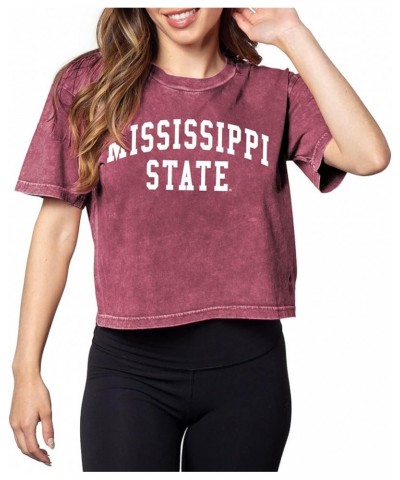 Women's Short 'N Sweet Tee Mississippi State Bulldogs Large Merlot $14.25 T-Shirts