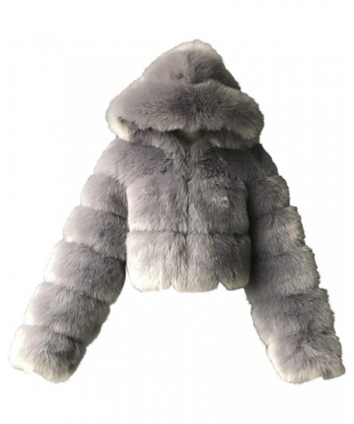 Women 2023 Fleece Sherpa Jacket Fall Winter Clothes Zipper Teddy Loose Faux Fur Quilted Coat Overcoat 1785-aytedmd-1-grey $18...