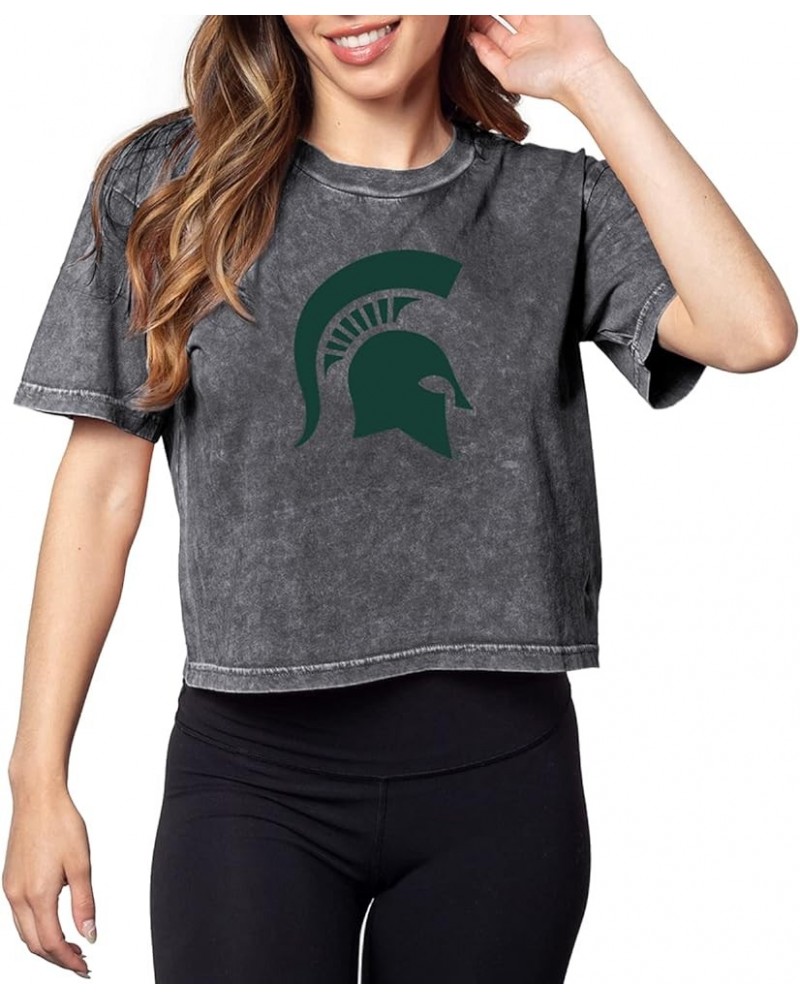 Women's Short 'N Sweet Tee Michigan State Spartans X-Large Graphite $9.03 T-Shirts