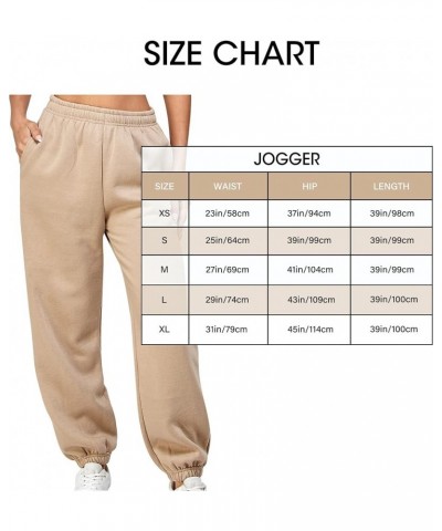 Women’s Casual Baggy Fleece Sweatpants Foldable High Waisted Joggers Pants Warm Lounge Trousers with Pockets Lyson Blue $13.3...