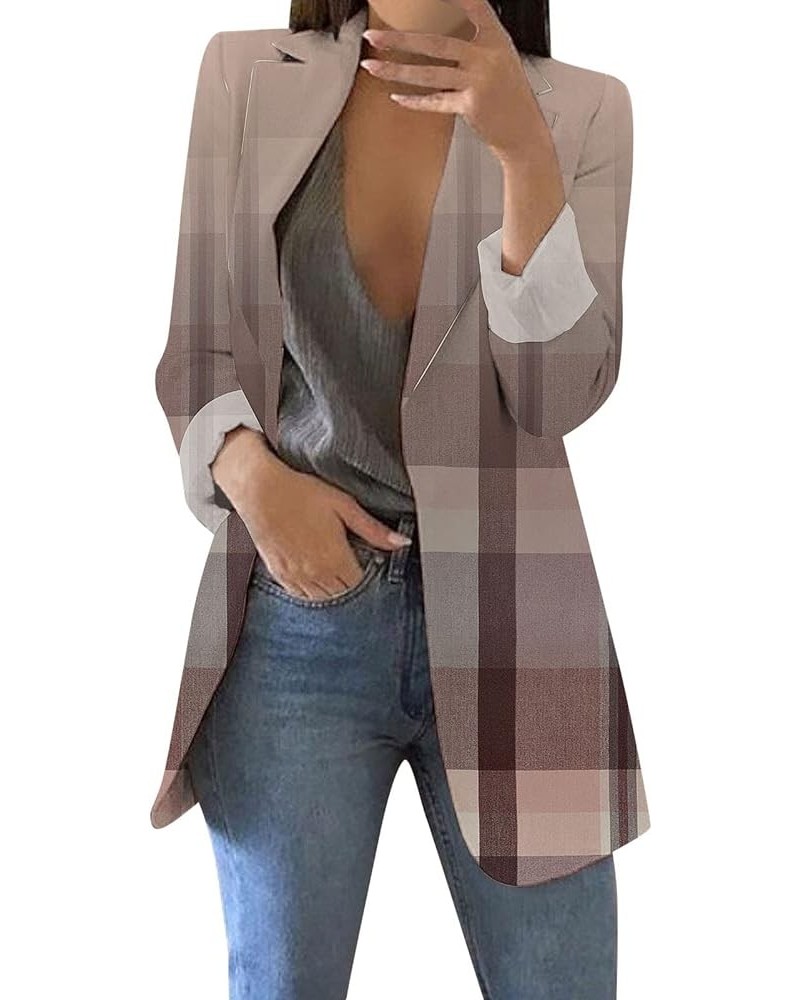 Womens Blazer Casual Long Sleeve Open Front Work Office Blazers Lapel Jacket 13 Pink $14.15 Hoodies & Sweatshirts