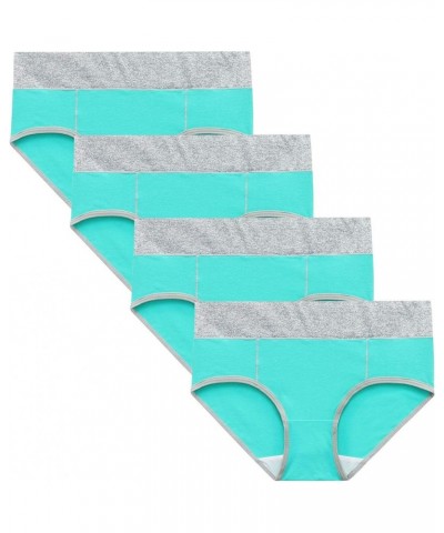 Women'S Pajamas Sets Cotton Panties Solid Underwear Knickers Patchwork Bikini Briefs Color Underpants Women Sexy Mint Green $...