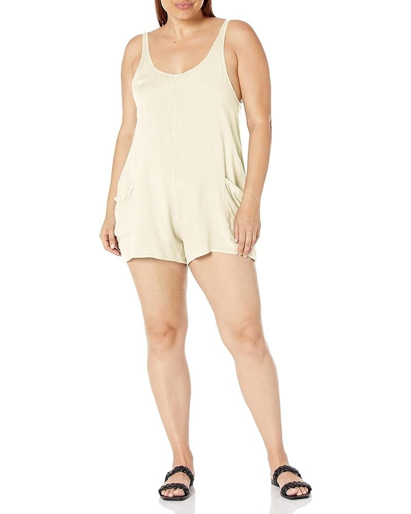 Women's Standard Marina Romper Coverup Marina Coverup/Pale Pink $17.50 Jumpsuits