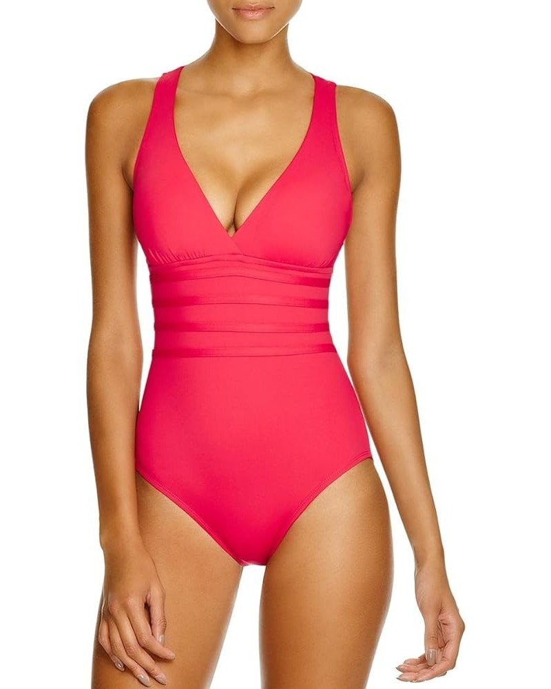 Women's Island Goddess Multi-Strap Cross Back One Piece Swimsuit Wat $27.58 Swimsuits