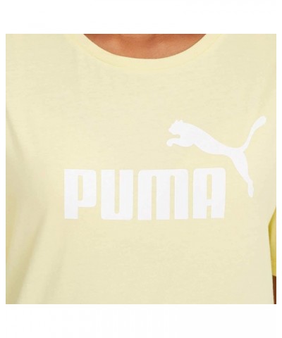 Women's Ultra Boyfriend Short Sleeve Logo Tee Yellow Pear White $8.22 T-Shirts