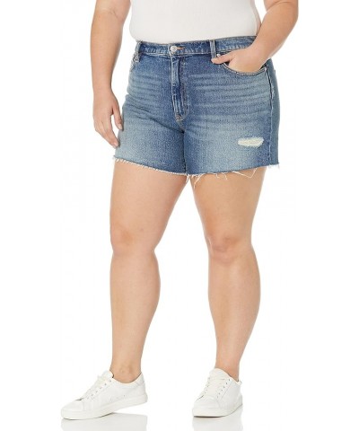 Women's Devon High-Rise Boyfriend Short Love Theme $9.65 Shorts