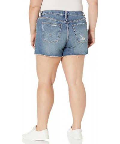 Women's Devon High-Rise Boyfriend Short Love Theme $9.65 Shorts