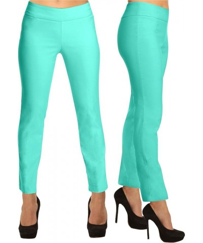 Janet Straight Leg Pull On Pant Seafoam $42.18 Pants