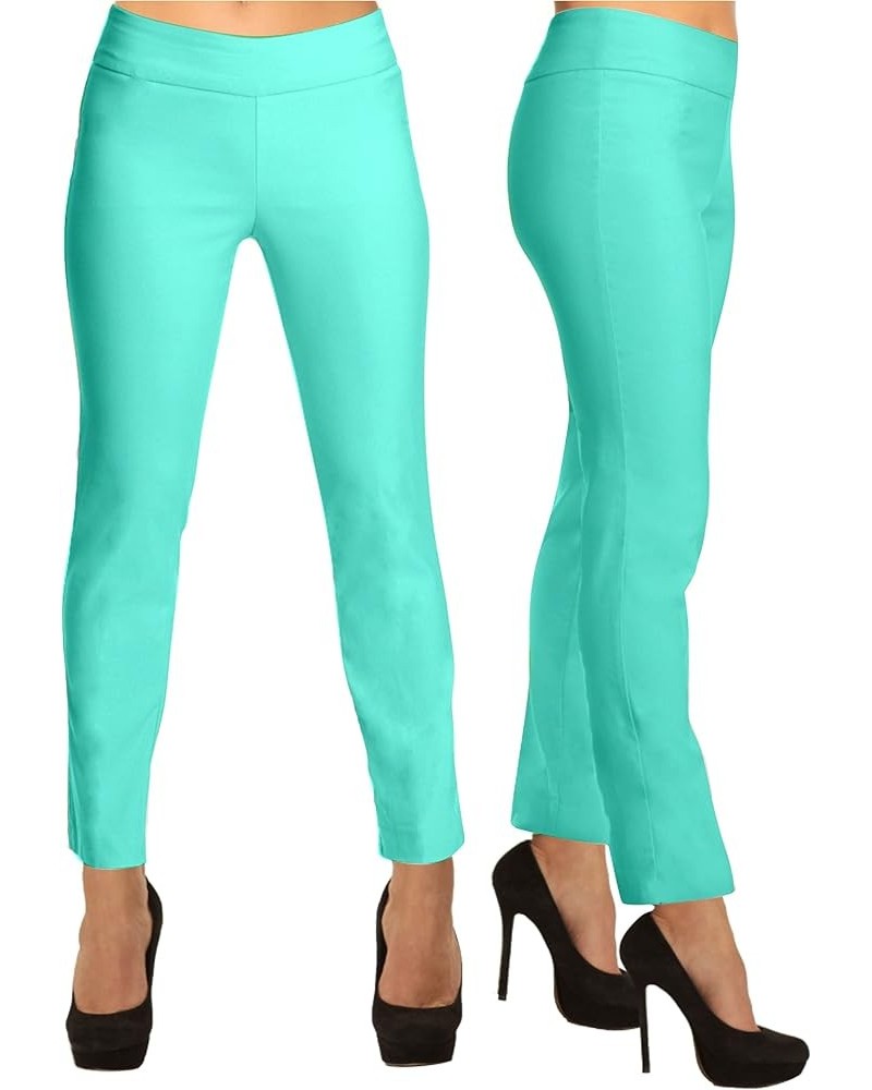 Janet Straight Leg Pull On Pant Seafoam $42.18 Pants