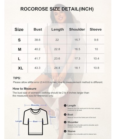 Women's Short Sleeve Sweater Tops Summer Lightweight Crew Neck Pullover Knit Blouses White $14.52 Sweaters