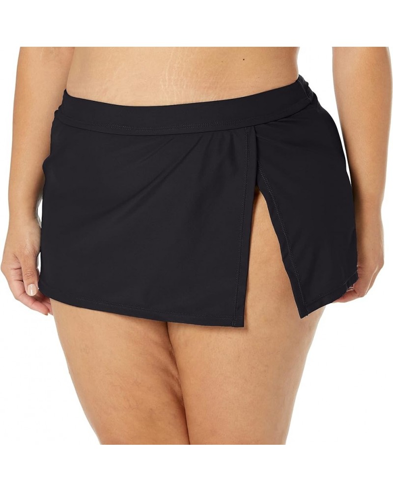 Women's Skirted Bikini Swim Bottom Swimsuit Black $9.73 Swimsuits