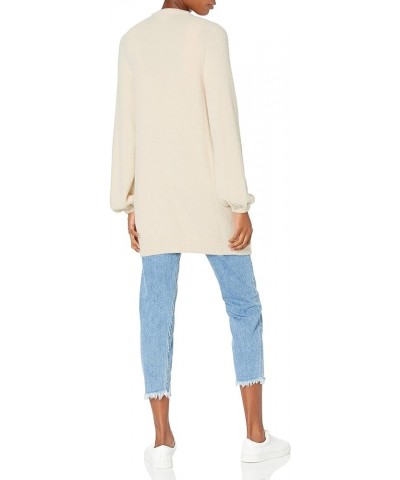 Women's Mirabelle Long Bell-Sleeve Open-Front Cozy Cardigan Sandstorm $14.28 Sweaters