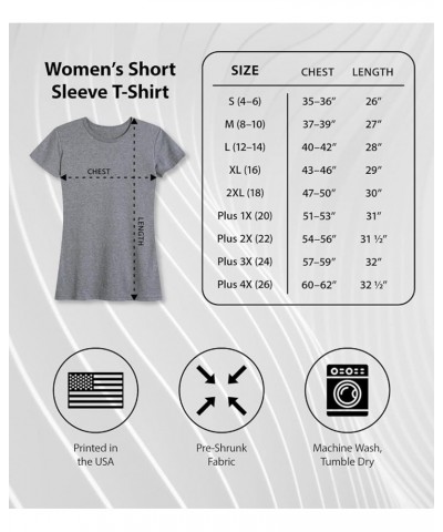 Relax Accept The Crazy - Women's Short Sleeve Graphic T-Shirt Heather Blue $10.79 T-Shirts