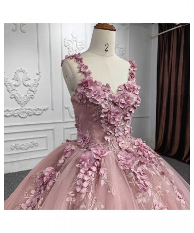 Flora Lace Quinceanera Dresses Ball Gown Sparkly Tulle Off Shoulder Prom Dresses Sweet 15 16 Dresses for Women PF39 Black $63...