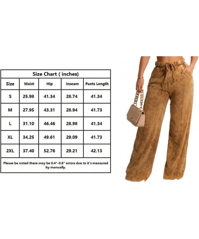 Women Wide Leg Jeans High Waisted Baggy Palazzo Loose Casual Long Flowy Trendy Stretch Trousers Denim Pants Purple $19.06 Jeans