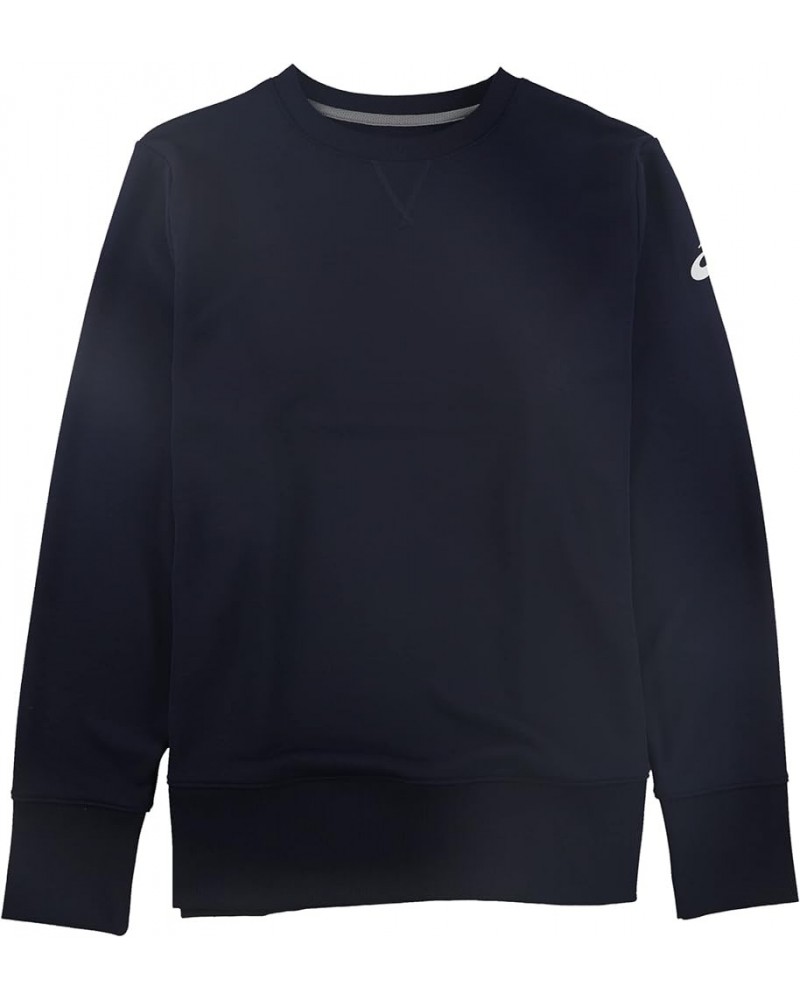 Women's French Terry Crew Team Navy $24.29 Activewear