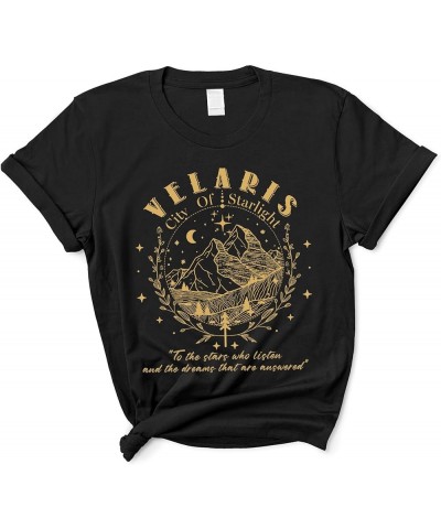 Velaris City of Starlight Tshirt - Acotar Shirt, The Night Court Shirt, A Court of Thorns and Roses Book Lovers Black $10.76 ...