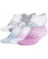 Women's Superlite Badge of Sport No Show Socks (6-pair) Bliss Orchid/White/Ambient Sky Blue $11.80 Activewear