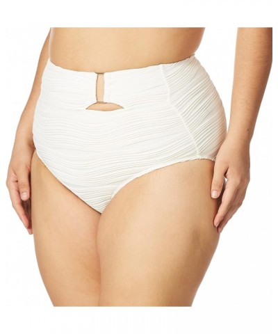 Women's Standard High Waist Bottom Ivory $10.44 Swimsuits