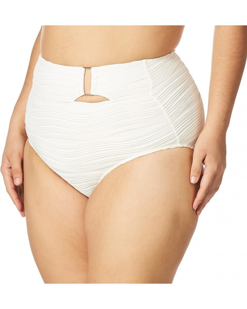 Women's Standard High Waist Bottom Ivory $10.44 Swimsuits