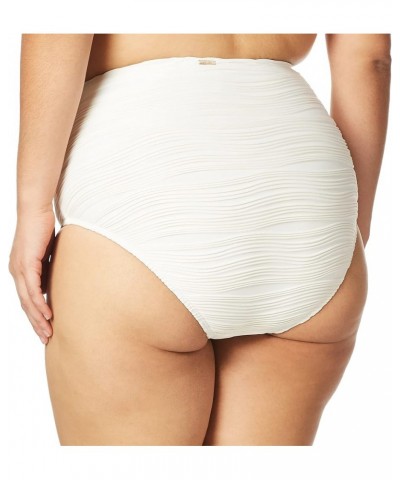 Women's Standard High Waist Bottom Ivory $10.44 Swimsuits