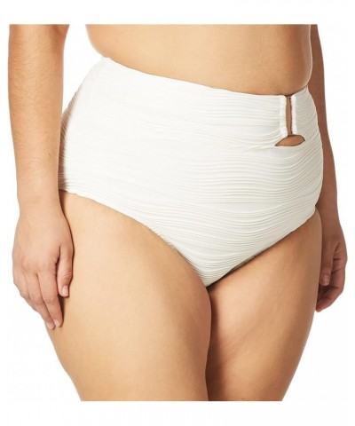 Women's Standard High Waist Bottom Ivory $10.44 Swimsuits