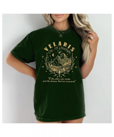 Velaris City of Starlight Tshirt - Acotar Shirt, The Night Court Shirt, A Court of Thorns and Roses Book Lovers Black $10.76 ...