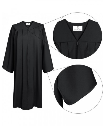 Matte Graduation Gown and Cap Tassel 2024 2023 Year Charm Set for Middle High School College Adult 10 Pcs $10.80 Uniforms