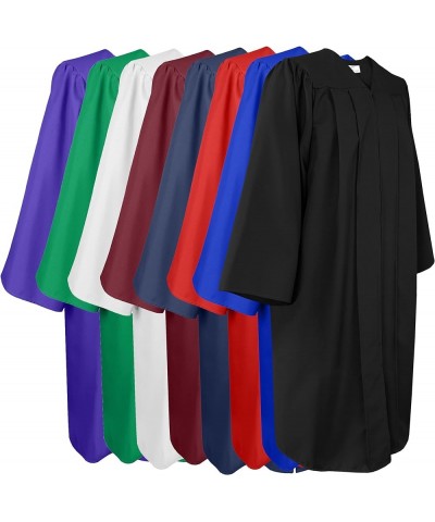 Matte Graduation Gown and Cap Tassel 2024 2023 Year Charm Set for Middle High School College Adult 10 Pcs $10.80 Uniforms