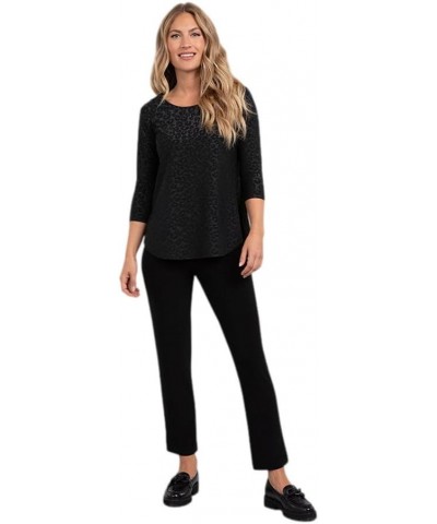 Women's Plus-Size Go to Classic T-Shirt, 3/4 Sleeve Graphite Animal $62.70 T-Shirts