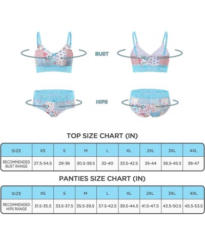 Littleforbig Lacy Trim Women Nightwear Strap Sleepwear Cami Top Shorts Lingerie Bralette Loungewear Set - Shabby Chic Blue $1...