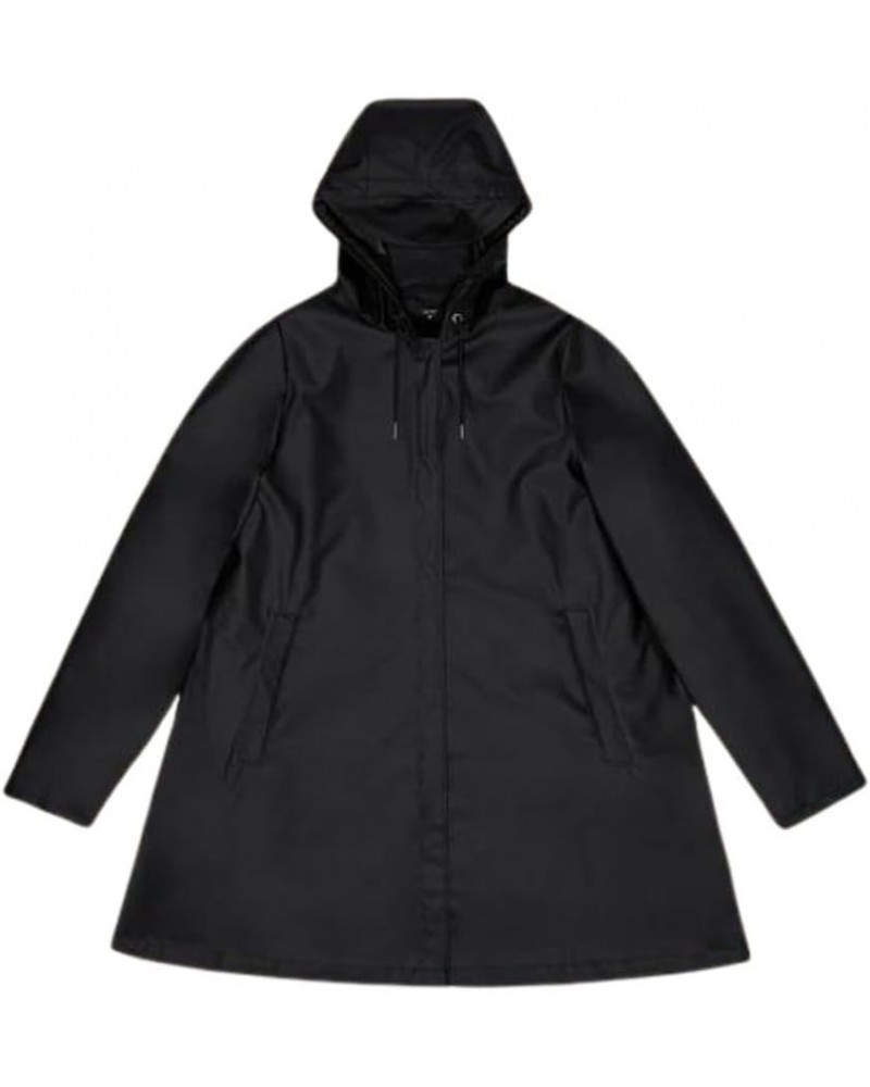 A-line W Jacket - Waterproof Jacket for Women Coat with Hood Gear Black $65.25 Coats