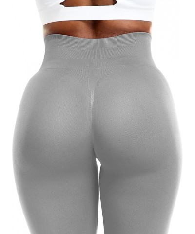 Women Scrunch Butt Lifting Seamless Yoga Leggings High Waist Pants Tummy Control Vital Runched Booty Compression Tight 4 Ligh...