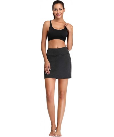 Women's Active Athletic Skirt Sports Golf Tennis Running Pockets Skort Heather $13.23 Skorts