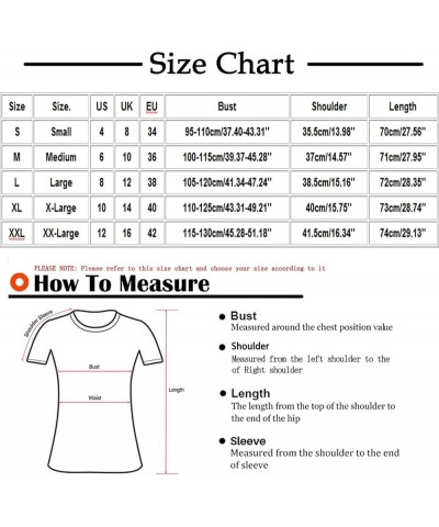 Summer Tops for Women 2024 Floral Tshirts Shirts V Neck Button Down Blouse Short Sleeve Oversized Tshirts S-5XL A15 Black $4....