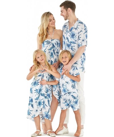 Matchable Family Hawaiian Luau Men Women Girl Boy Clothes in Day Dream Bloom Big Girl Girl Fairy $19.61 Tops