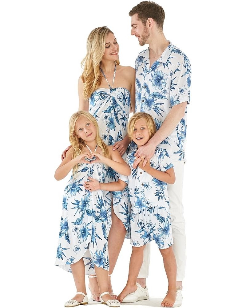 Matchable Family Hawaiian Luau Men Women Girl Boy Clothes in Day Dream Bloom Big Girl Girl Fairy $19.61 Tops