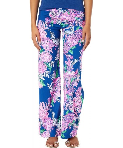 Bal Harbour Mid-Rise Pala Oyster Bay Navy Ruffle Your Feathers XXS 34 $41.82 Pants