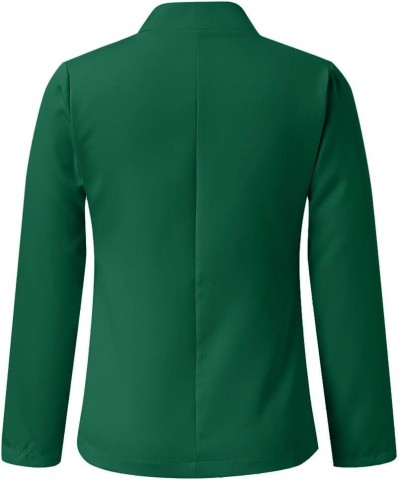 Womens Casual Blazers Pocketed Office Blazers Draped Open Front Cardigans Jacket Work Suit Lightweight Jackets Green $4.81 Bl...