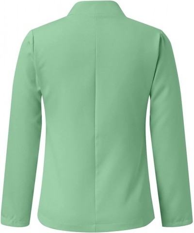 Womens Casual Blazers Pocketed Office Blazers Draped Open Front Cardigans Jacket Work Suit Lightweight Jackets Green $4.81 Bl...