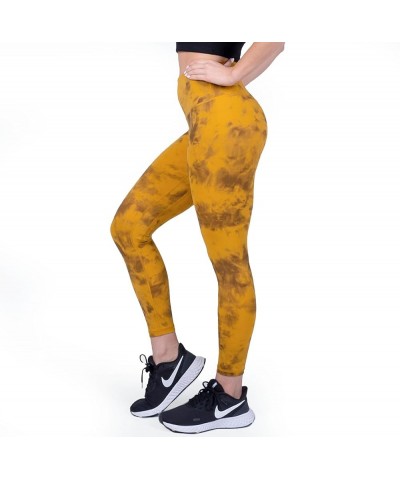 Women’s Naked Feeling Workout Leggings 25 inches - 7/8 High Waisted Yoga Pants with Non Slip Waistband Mellow Yellow $8.24 Le...